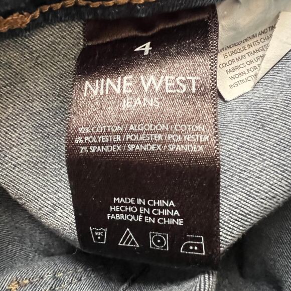 Nine West High Rise Skinny Uplifter Pull-On Jeans, US4/W29 - Picture 5 of 6